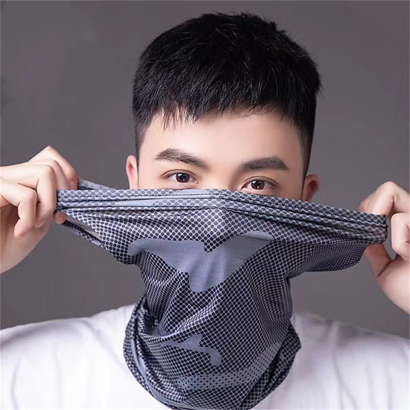 Outdoor Sport Hose - UV 보호 얼음 실크 페이스 커버