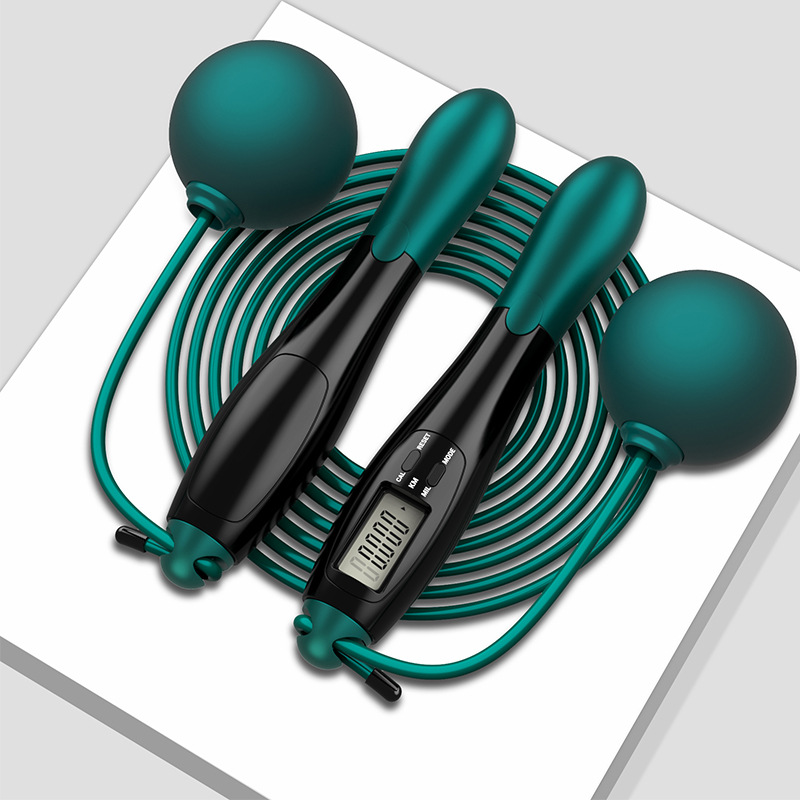 Speed Skipping Rope - 조절 가능한 디지털 카운팅 줄넘기, 스틸