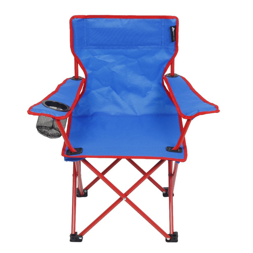 Outdoor Sport Chairs - 휴대용 어린이 접이식 캠핑 의자, 컵홀더