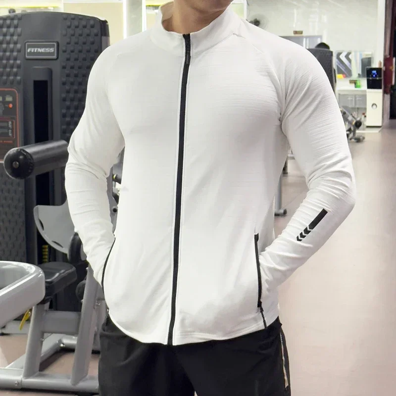 남성용 체육관 타이츠 재킷, 러닝 트레이닝, 신축성 아 - Outdoor Sport Jacket Men 리뷰 및 가격