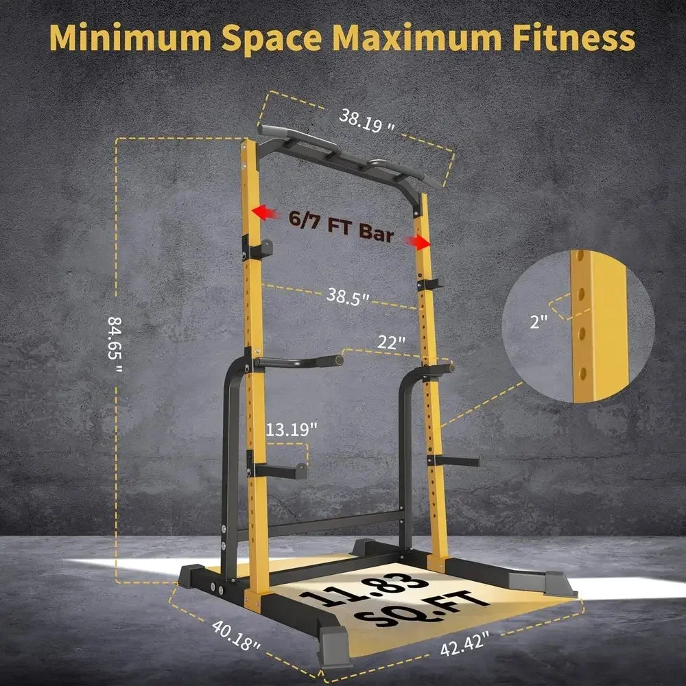 체조 훈련용 풀업 바가 있는 홈짐 파워 랙, 800lb - Gymnastic Bar Home 리뷰 및 가격