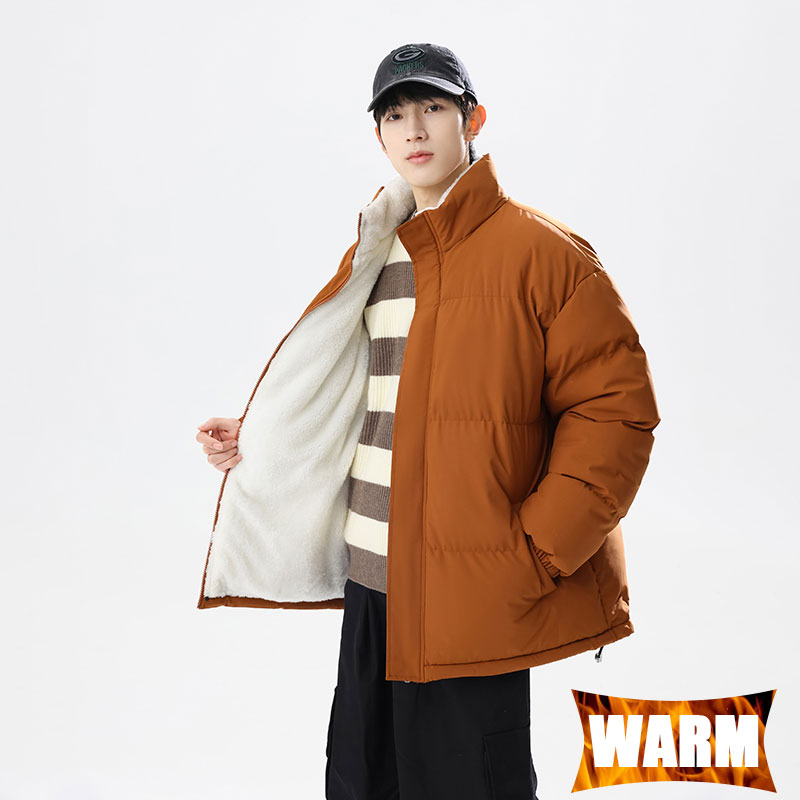 겨울 야외 재킷 방풍 스탠드 칼라 따뜻한 단색 코트 야 - Outdoor Sport Jacket Men 리뷰 및 가격