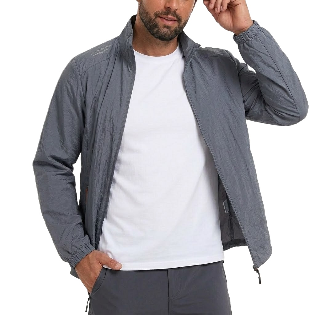 남성용 UPF50+ 퍼포먼스 자외선 차단 코트 통기성  - Outdoor Sport Jacket Men 리뷰 및 가격