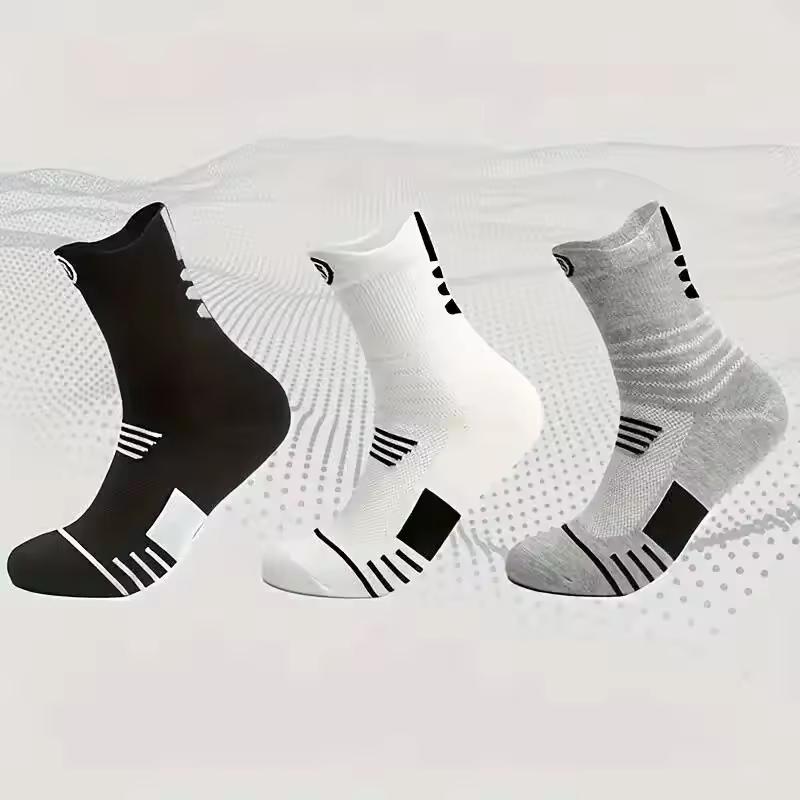 3켤레 남성용 편안한 착용감 쿠션 기능성 운동용 크루  - Outdoor Sport Hose 리뷰 및 가격