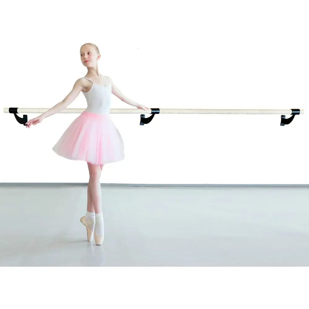 고정 높이 벽걸이형 발레 바 시스템, 전통 목재, 길이 - Gymnastic Bar Home 리뷰 및 가격