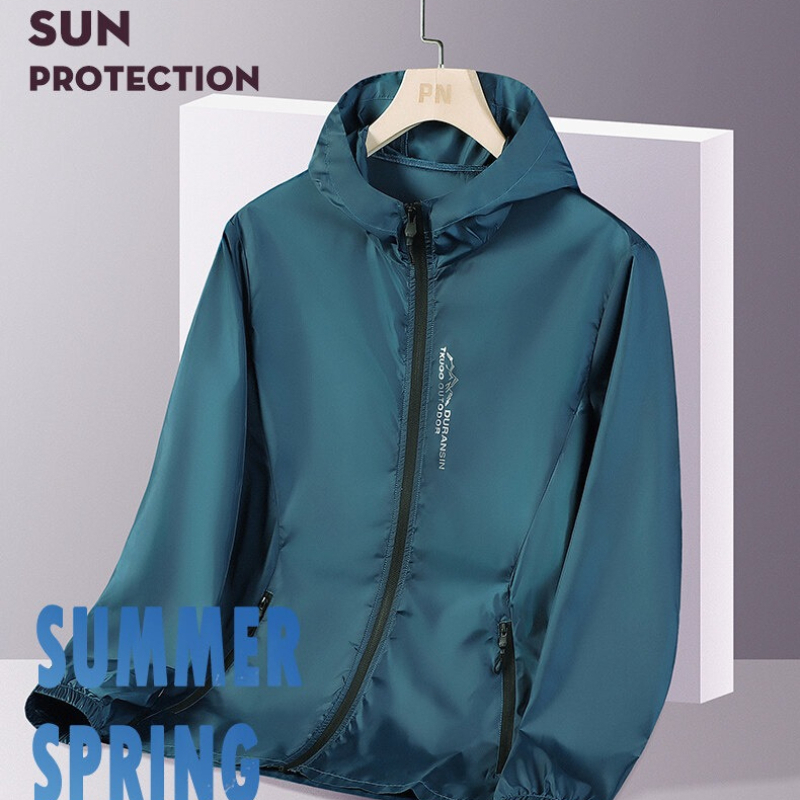 UPF50+ 여름 야외용 속건 자외선 차단 얇은 재킷  - Outdoor Sport Jacket Men 리뷰 및 가격