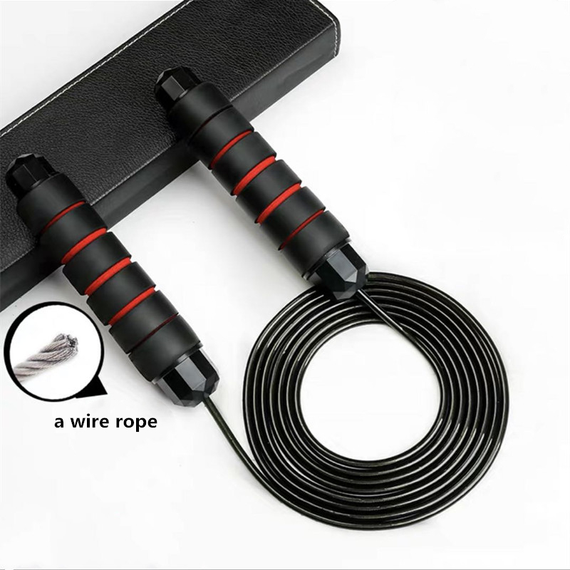 밧줄 건너 뛰기, 볼 베어링이있는 권선 방지 빠른 밧줄 - Speed Skipping Rope 리뷰 및 가격