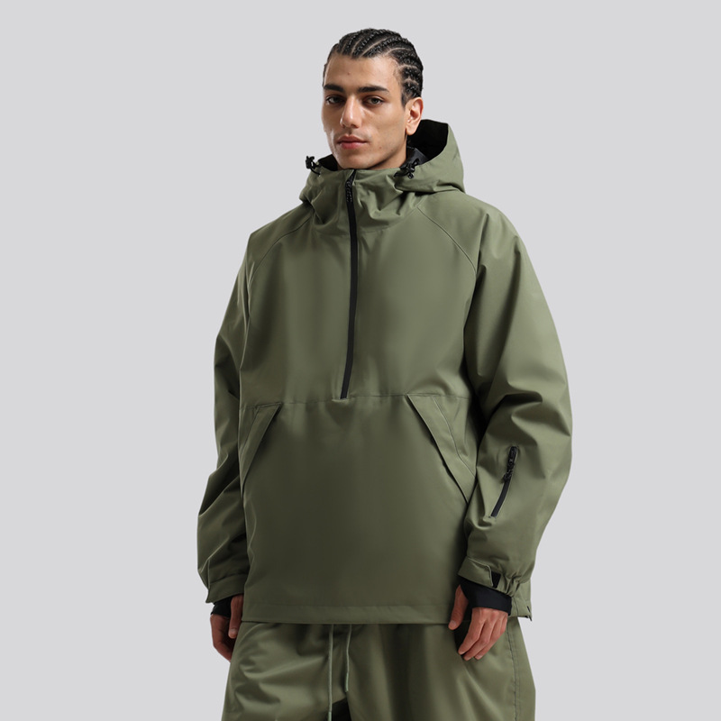 새로운 느슨한 방풍 방수 열 후드 스키 재킷 남성 여성 - Outdoor Sport Jacket Women'S 리뷰 및 가격