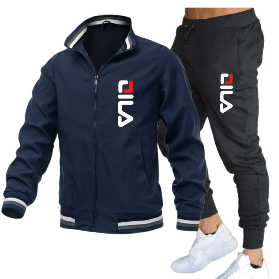 새로운 가을 겨울 남성 캐주얼 세트, 야외 방풍 지퍼  - Outdoor Sport Jacket Men 리뷰 및 가격