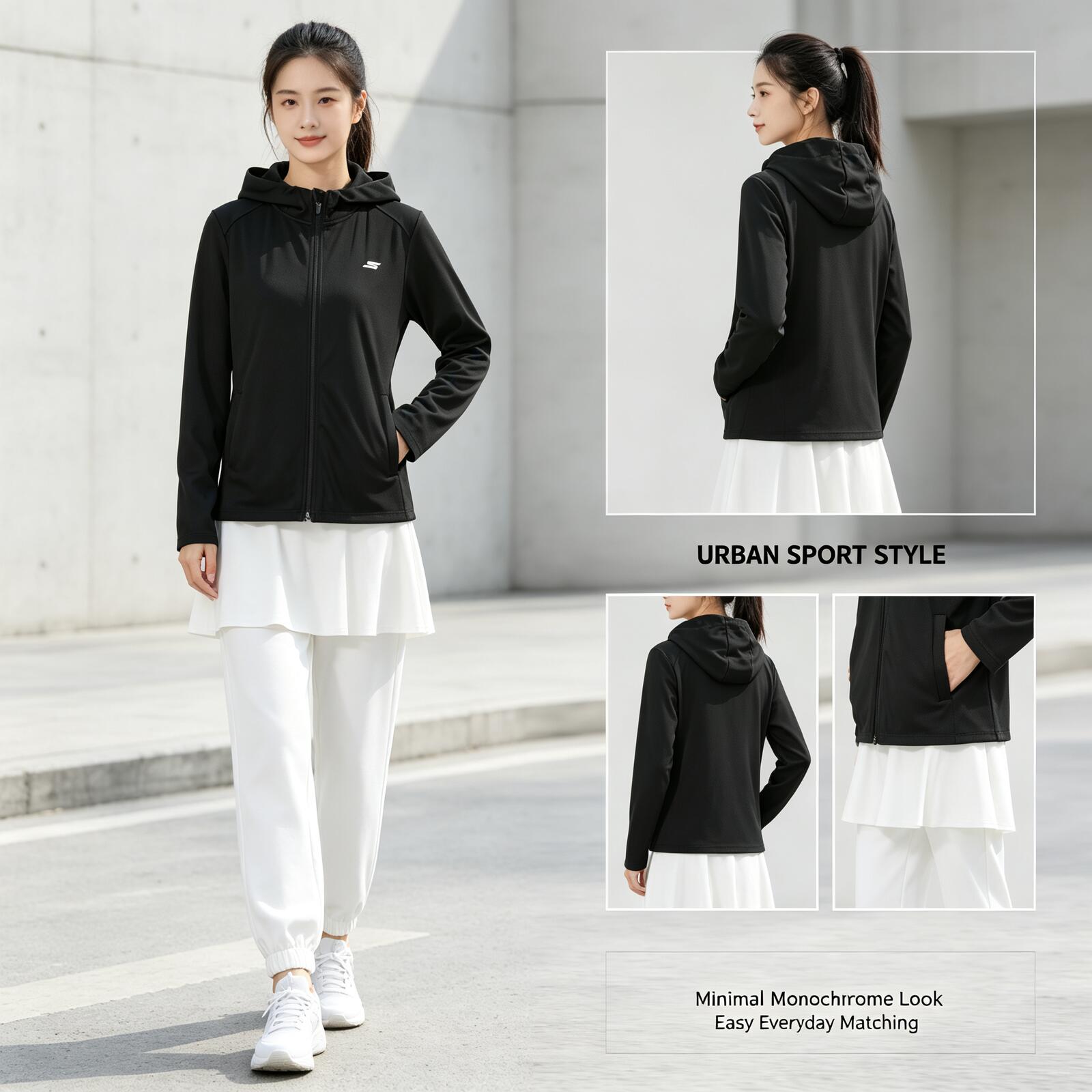 SKECHERS 여성 경량 니트 후드 재킷 통기성 빠른 - Outdoor Sport Jacket Women'S 리뷰 및 가격